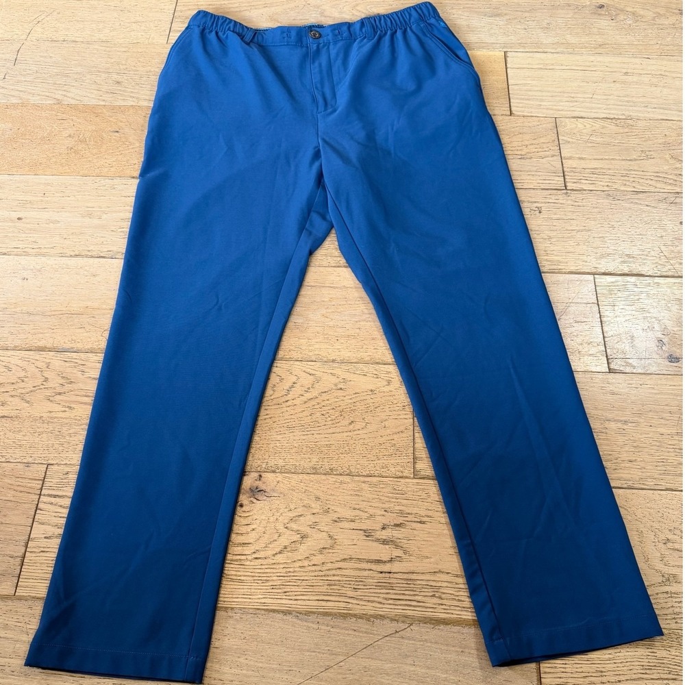 Chubbies Mens The New Avenues Performance Pants Navy Blue Stretch Size XL (995)